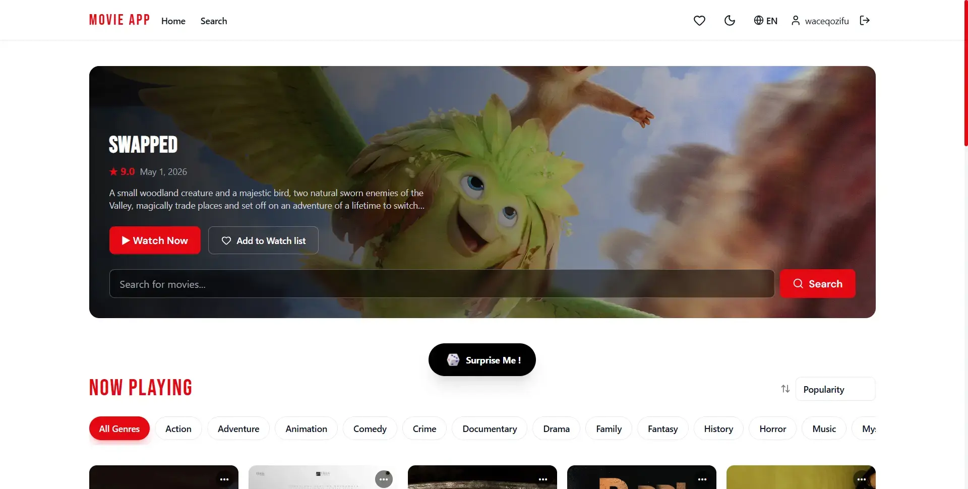 Movie App